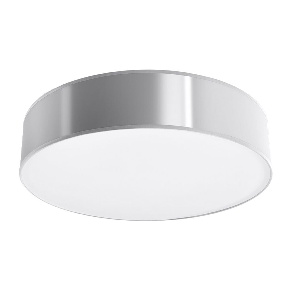 

Потолочный светильник ARENA 55 серый 4xE27 60Вт ПВХ 11x55x55см Sollux Lighting