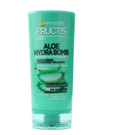 

Укрепляющий кондиционер для обезвоженных волос, 200 мл Garnier, Fructis Aloe Hydra Bomb, Зеленый, Укрепляющий кондиционер для обезвоженных волос, 200 мл Garnier, Fructis Aloe Hydra Bomb