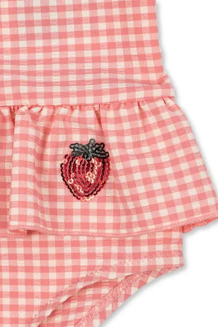 Купальник детский цельный Etta Swimsuit Konges Sløjd, розовый — фото 4