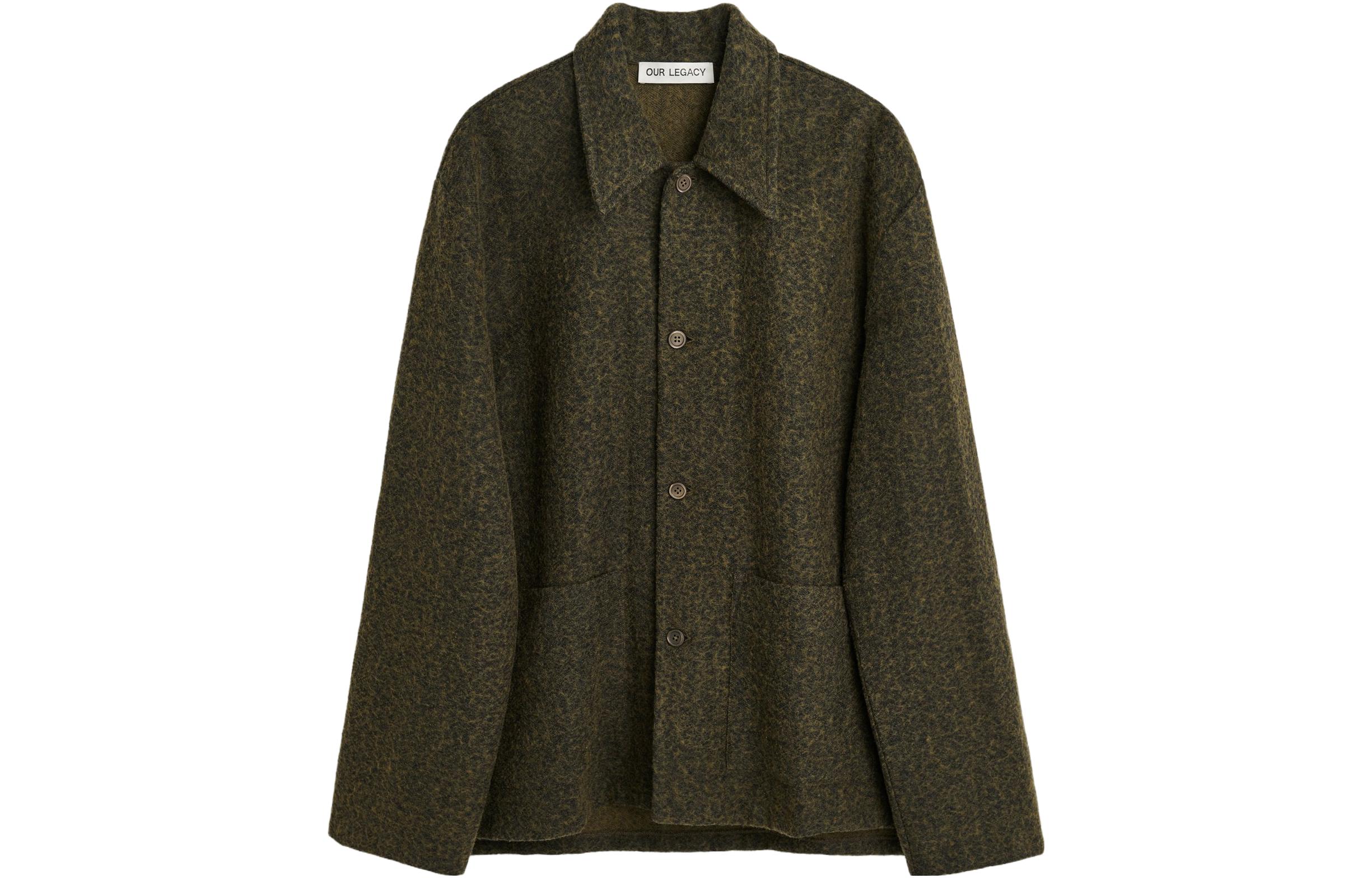 

Однобортная куртка Haven OUR LEGACY, Мохово-зеленый