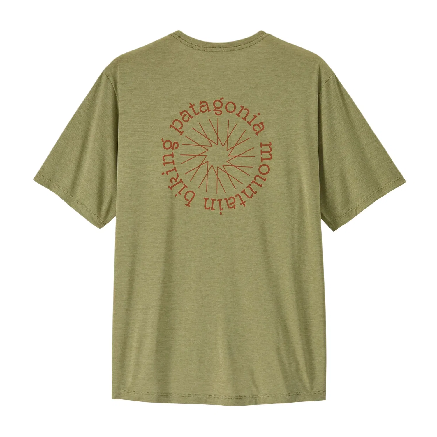 Футболка быстросохнущая Patagonia Light Eucalyptus Green