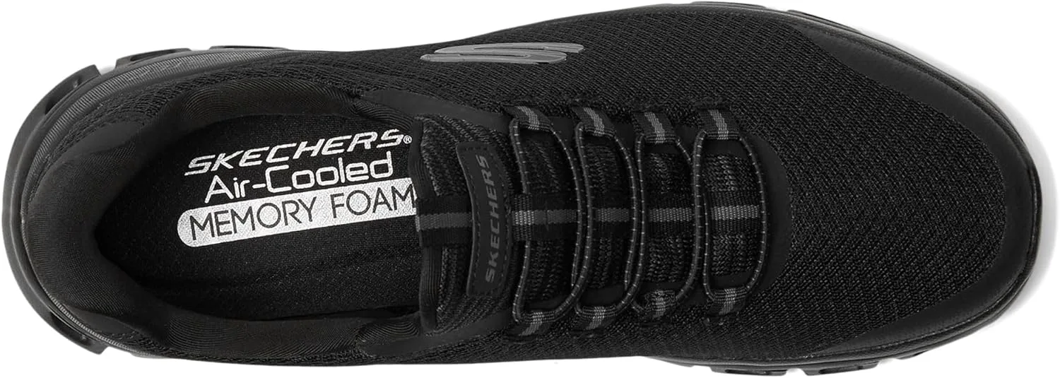 Мужские спортивные кроссовки Skechers Glide-Step Sylo, черный — фото 2