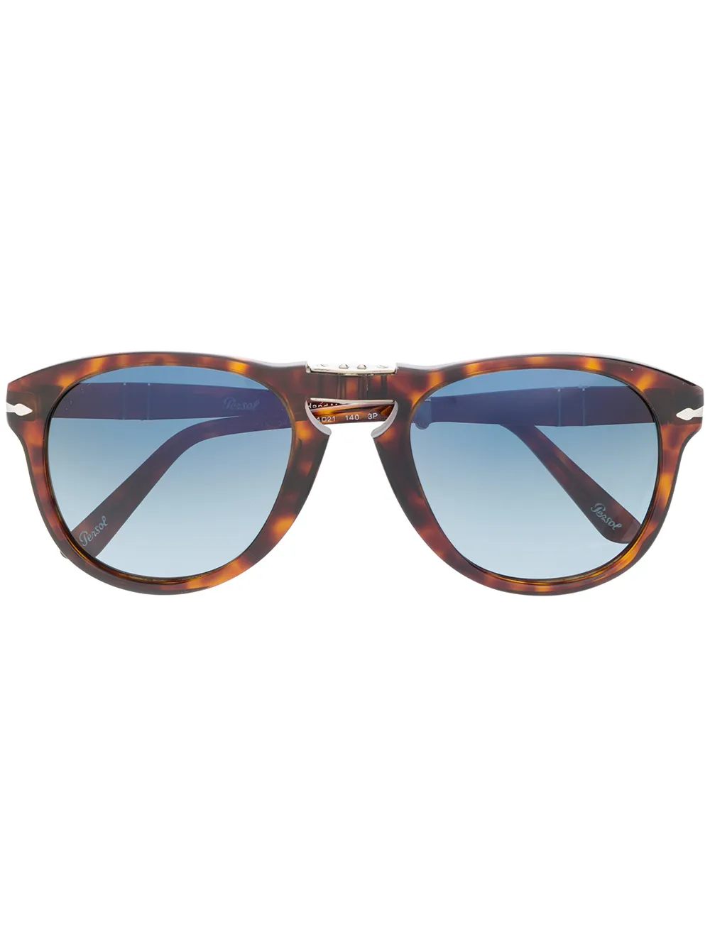 

Солнцезащитные очки-авиаторы черепаховой расцветки Persol, коричневый