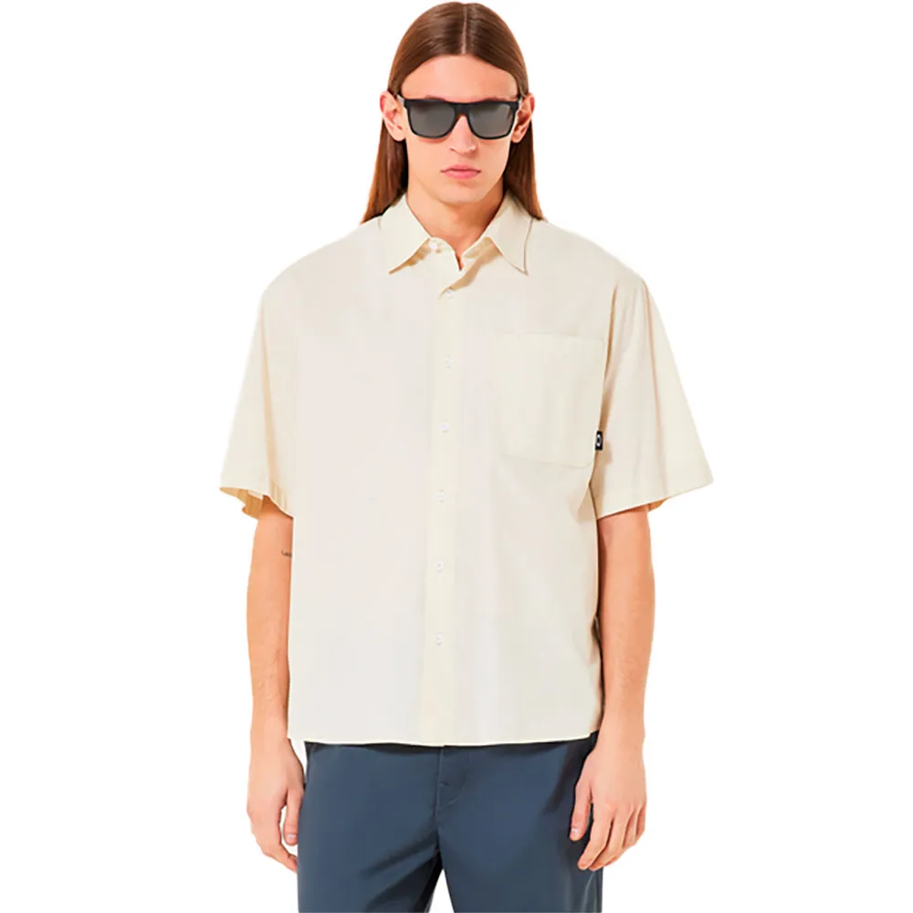 

Рубашка с коротким рукавом Oakley Poplin, бежевый