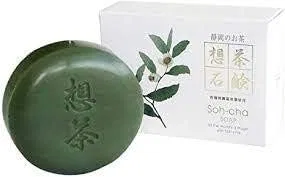 Мыло Akocha Soap с зеленым чаем, From S, 100 г