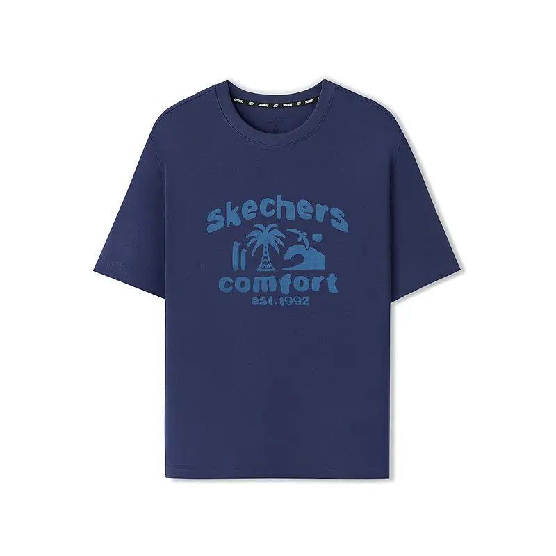 

Футболка Unisex Quick Dry Skechers, marine синий/00du