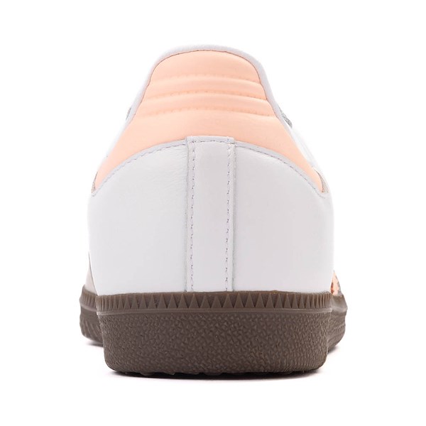 Кроссовки Womens adidas Samba OG Athletic Shoe, цвет White/Clear Orange/Semi Coral/Gum — фото 4
