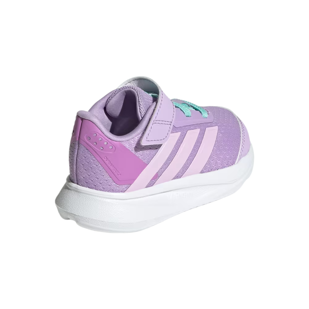 Дурамо 2 детские туфли для малышей Adidas, фуксия/лаванда/синий — фото 4