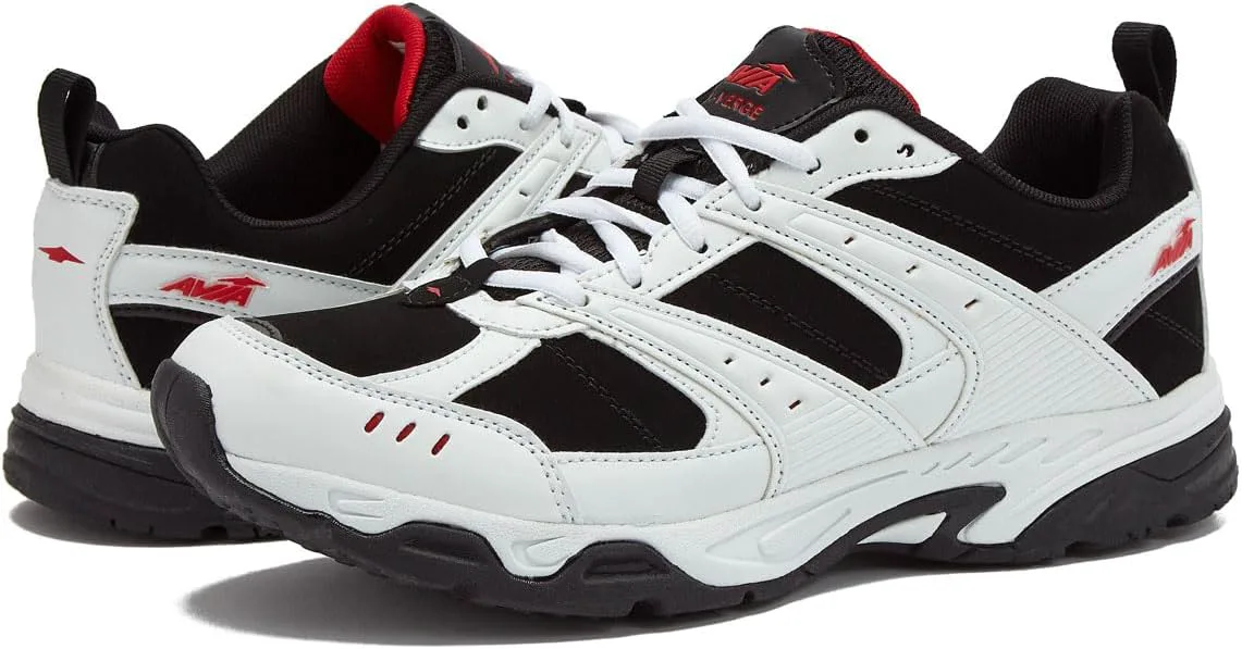 

Мужские кроссовки Avia Avi-Verge - кроссоверы для мужчин, теннисные туфли, обувь для пеклбола или прогулок, средняя или очень широкая колодка, размеры 7-16, белый/черный/красный