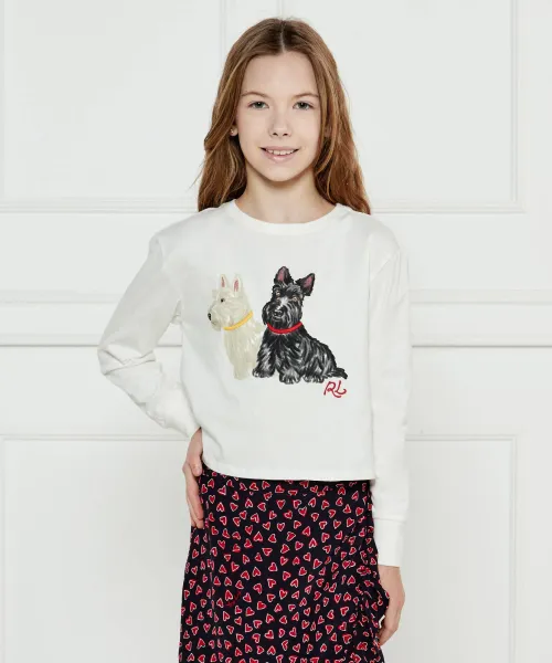 

Блуза Regular fit Polo Ralph Lauren, белый