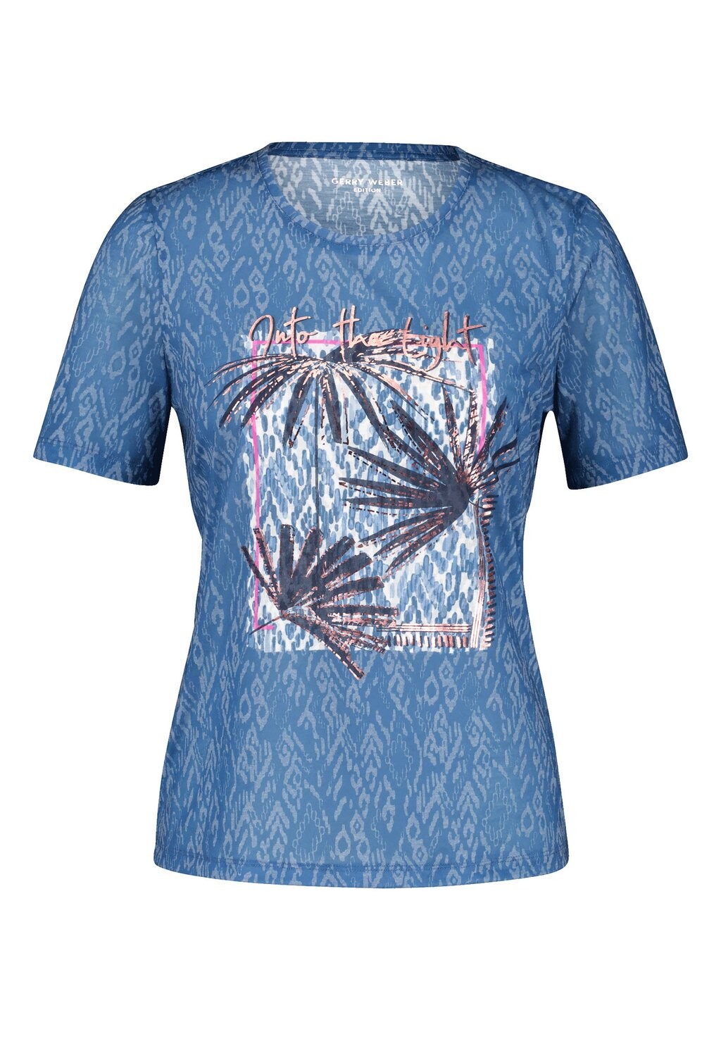 

Принт на футболке 1/2 ARM MIT FRONT Gerry Weber, светло-голубой