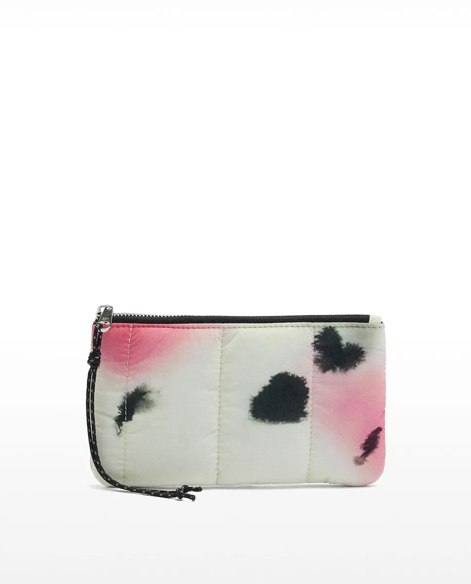 

Кошелек с молнией и акварельным принтом Parfois, многоцветный