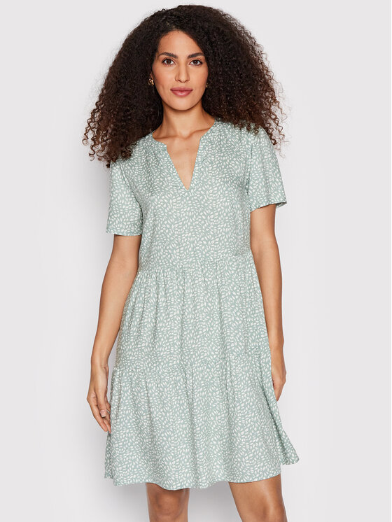

Повседневное платье relaxed fit Zally 15262674 Only, зеленый