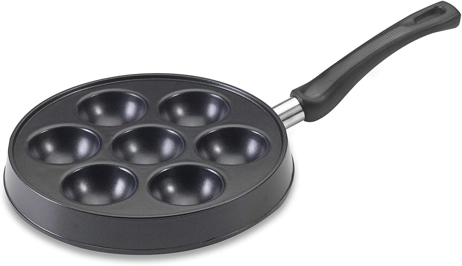

Датская сковорода Ebelskiver Nordic Ware, черная, 16,00 x 9,63 x 2,38 дюйма, Black
