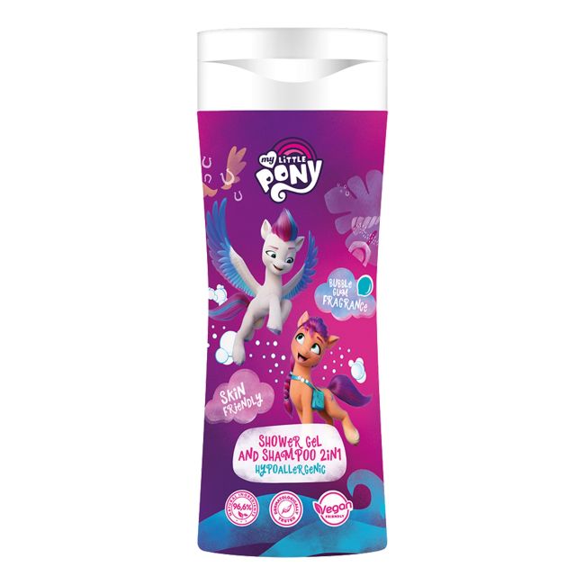 

2 в 1 гель для душа и шампунь для волос My Little Pony, 300 мл