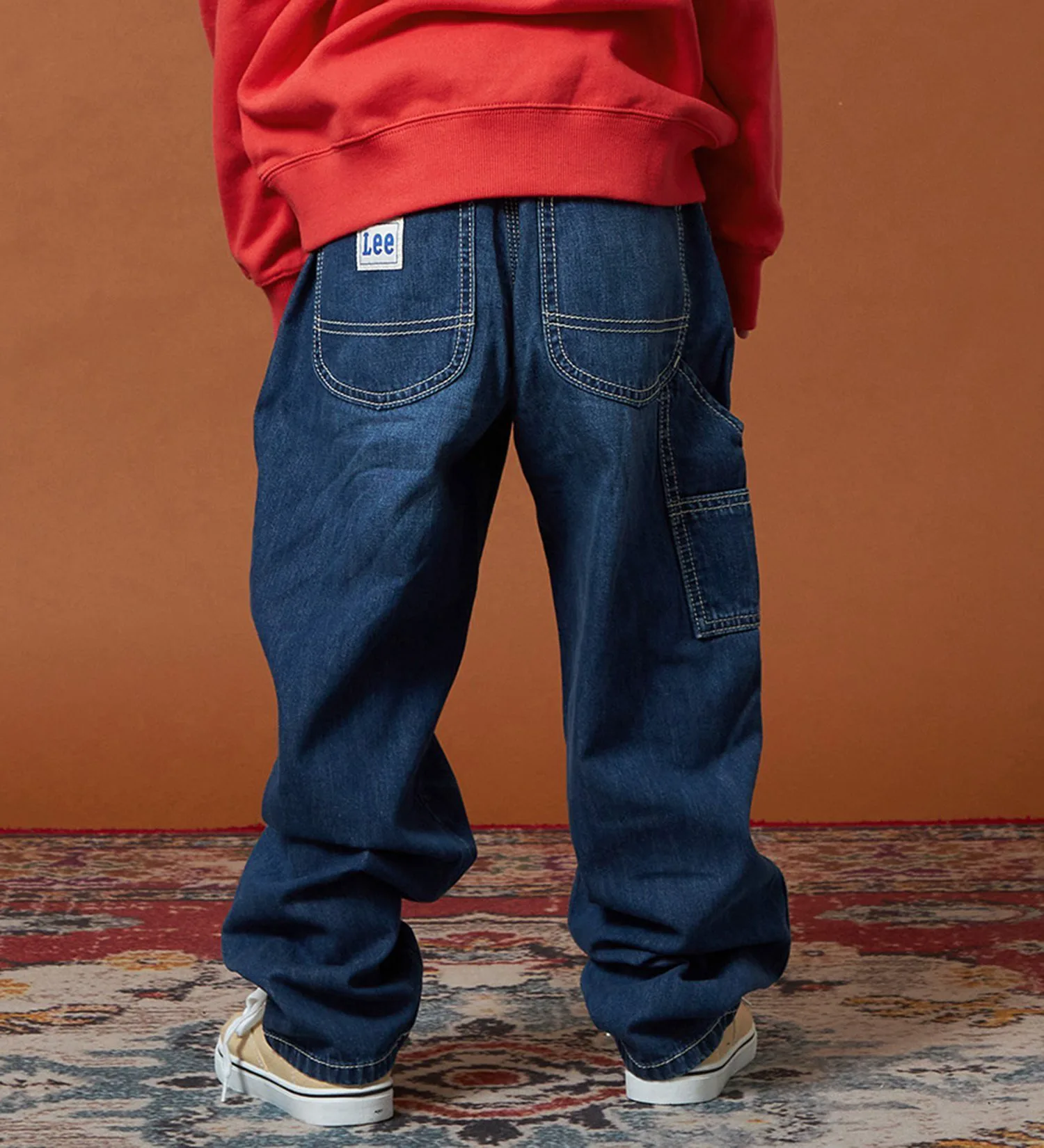 Детские брюки для рисования (размеры 110-160 см) Lee, Medium blue