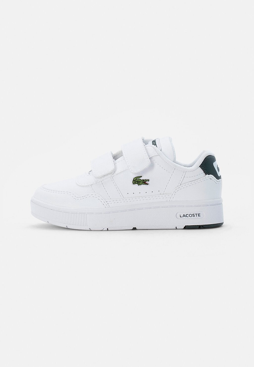 

Низкие кроссовки T-Clip Lacoste, цвет white/dark green