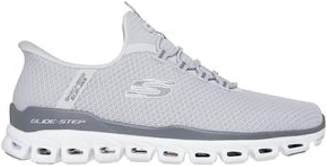 Мужские слипоны Skechers Glide-Step Noxus без шнурков, серый