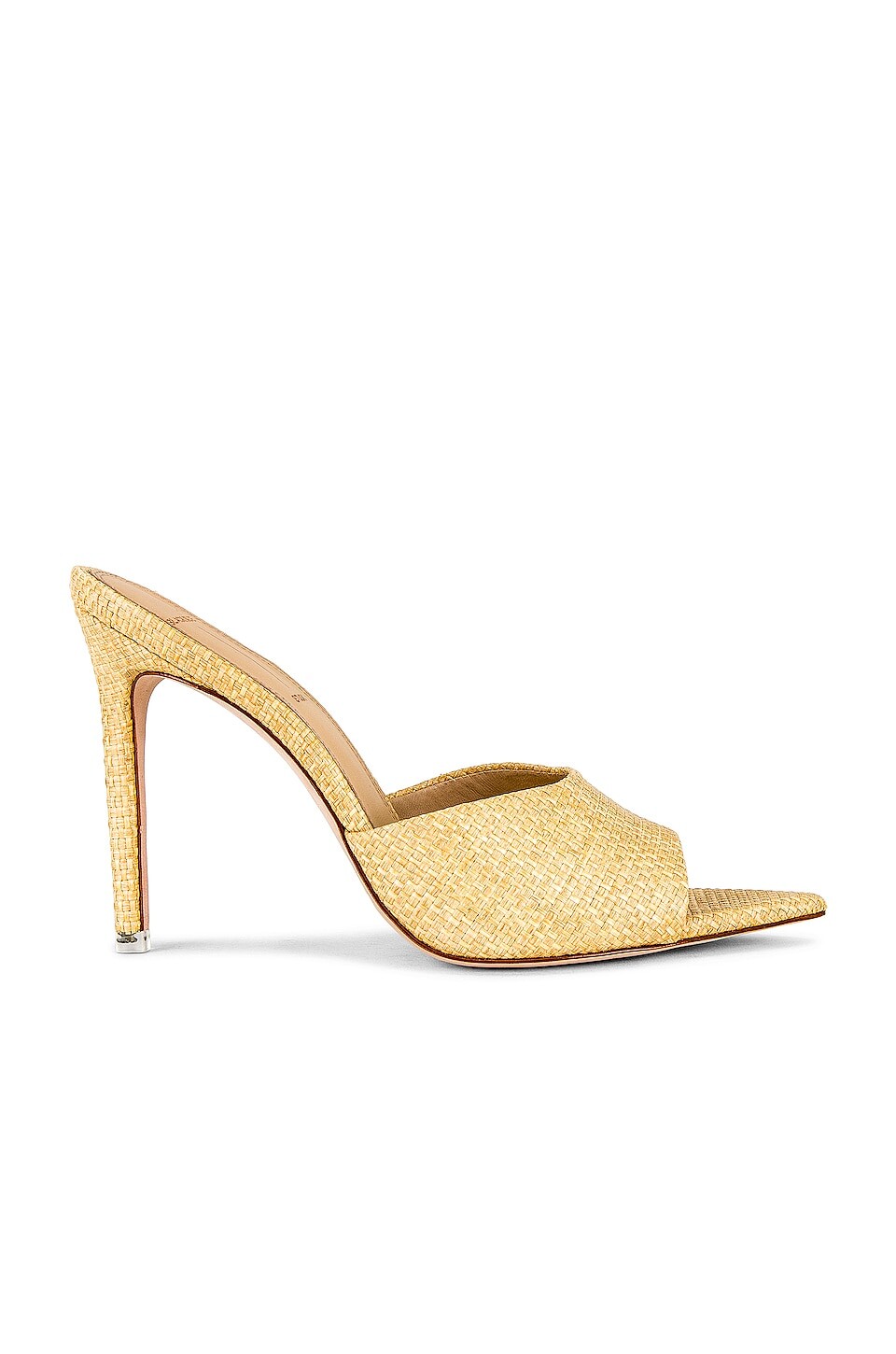 Мюли BLACK SUEDE STUDIO Bella, цвет Raffia