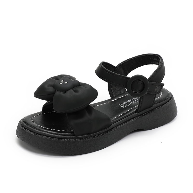 

Сандалии детские, устойчивые к истиранию YUZHAOLIN, черный