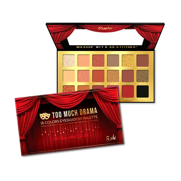 

Палитра теней Too Much Drama Palette Rude, 1 UD