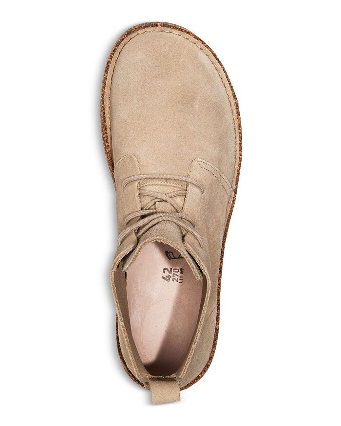 Ботинки Birkenstock Uppsala средней высоты, замшевые, коричневый/бежевый — фото 2