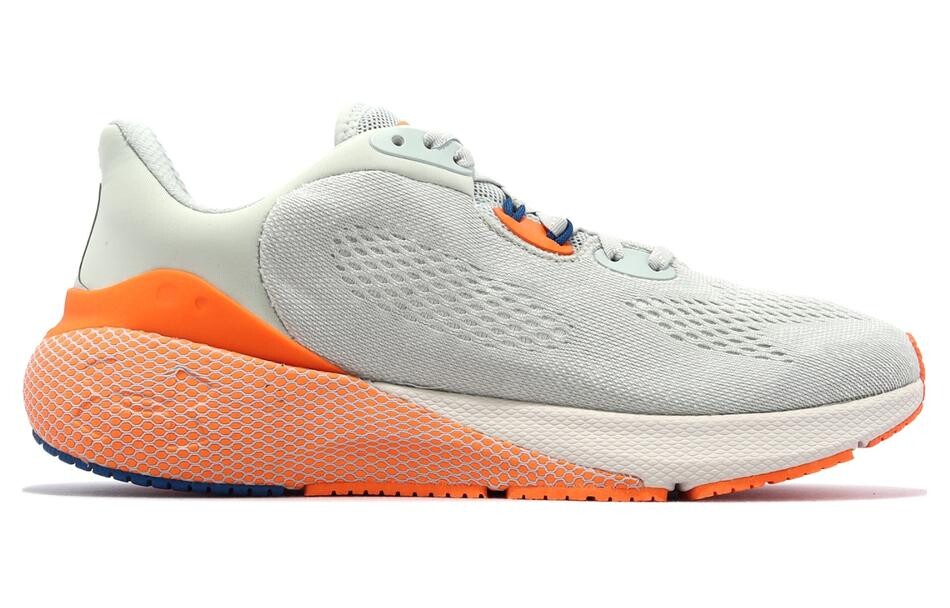 Кроссовки HOVR Machina 3 мужские низкие зеленые оранжевые Under Armour — фото 2