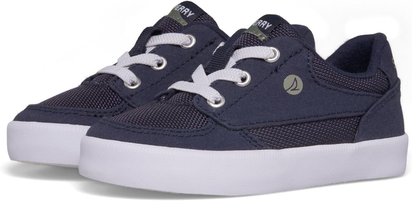 

Кроссовки Sperry Unisex-Child Boardwalk для детей, моющиеся, темно-синий
