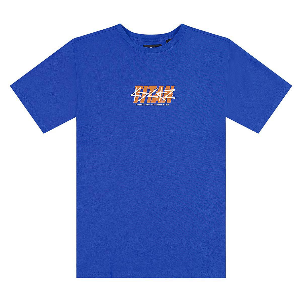 

Футболка X TITAN Stacked Logo T-Shirt Kickz, цвет Blau