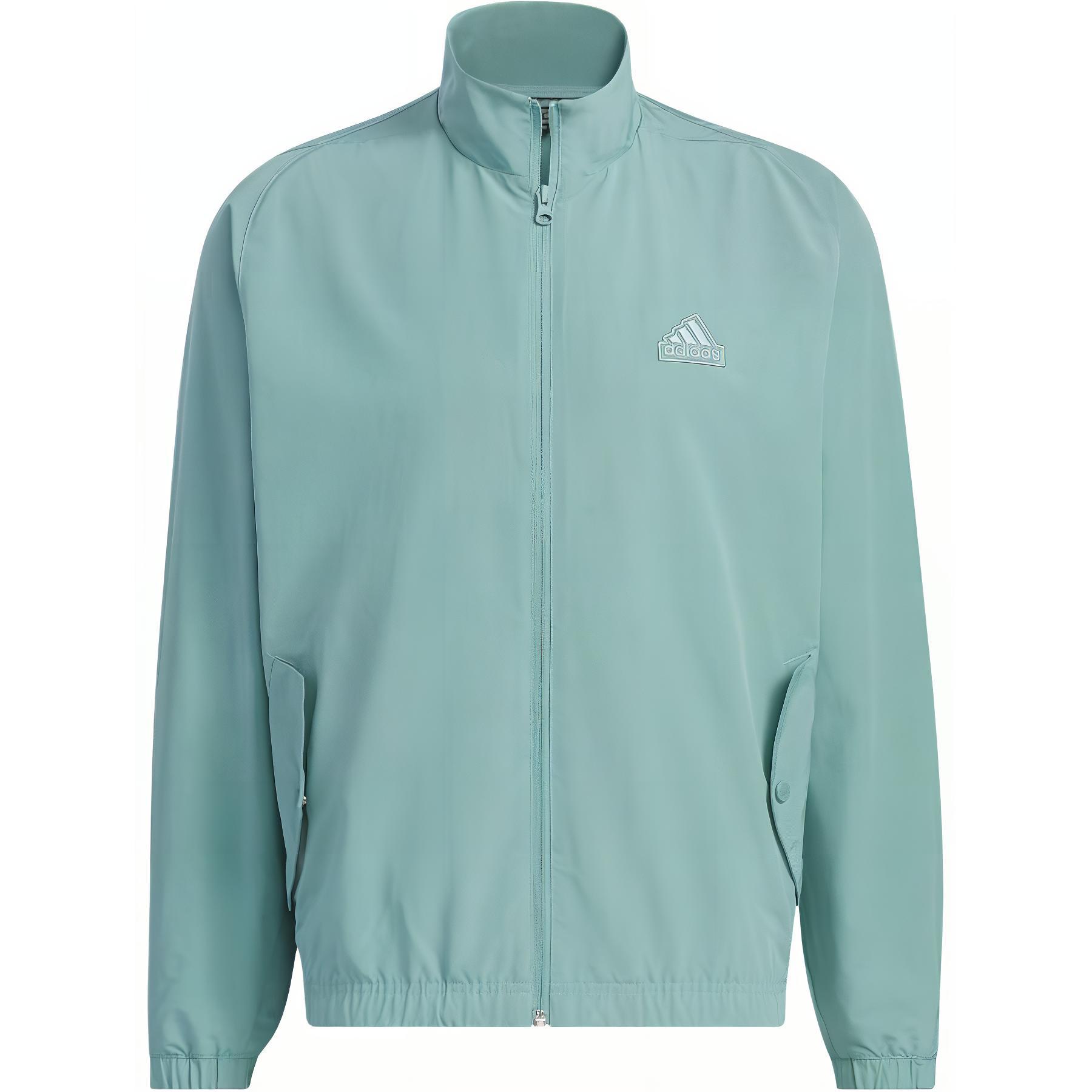 Adidas Куртка унисекс асфальтово-серого цвета, Asphalt Gray — фото 3