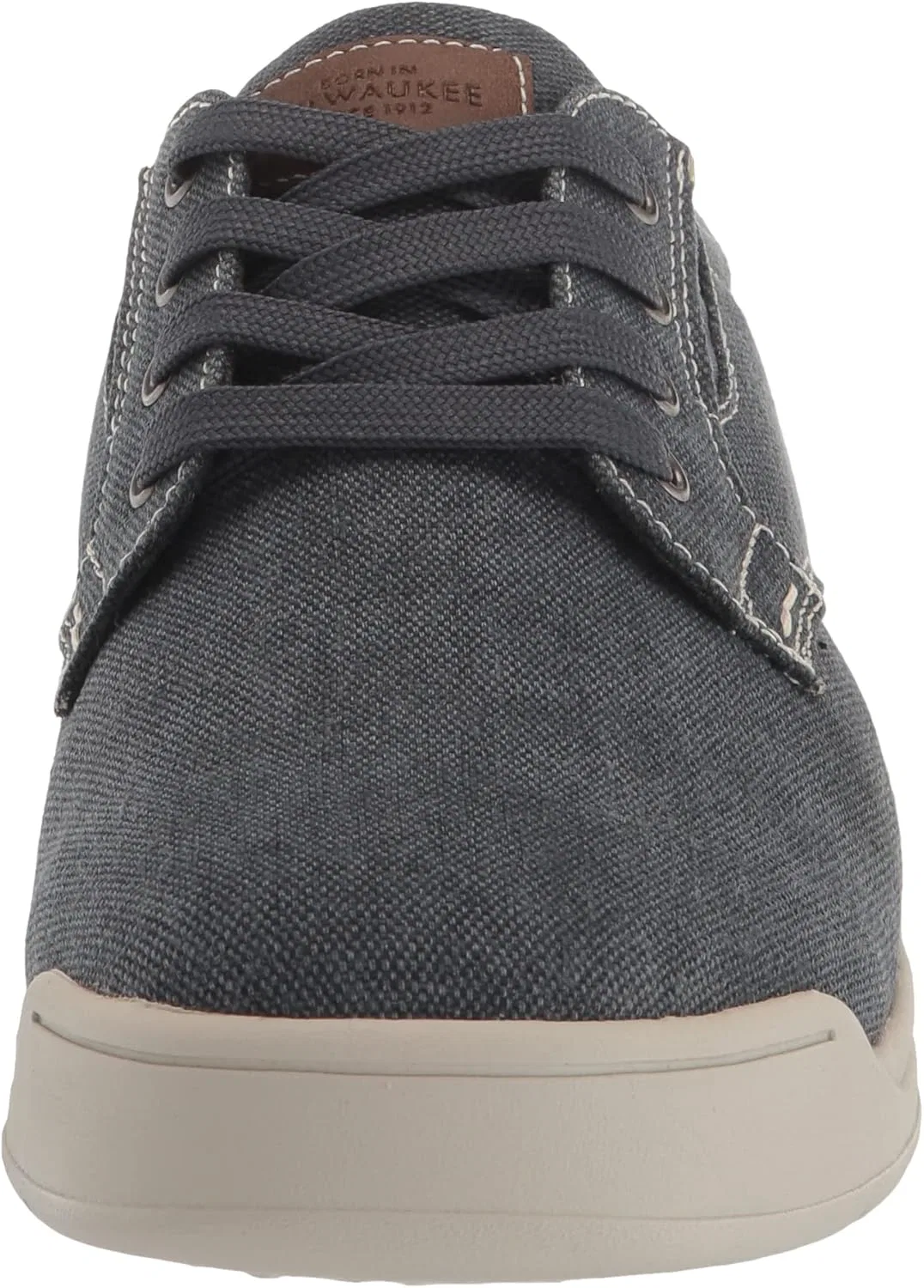 Мужские спортивные кроссовки Nunn Bush Kore Tour Canvas с гладким носком и шнуровкой, модель Oxford, Blue — фото 2