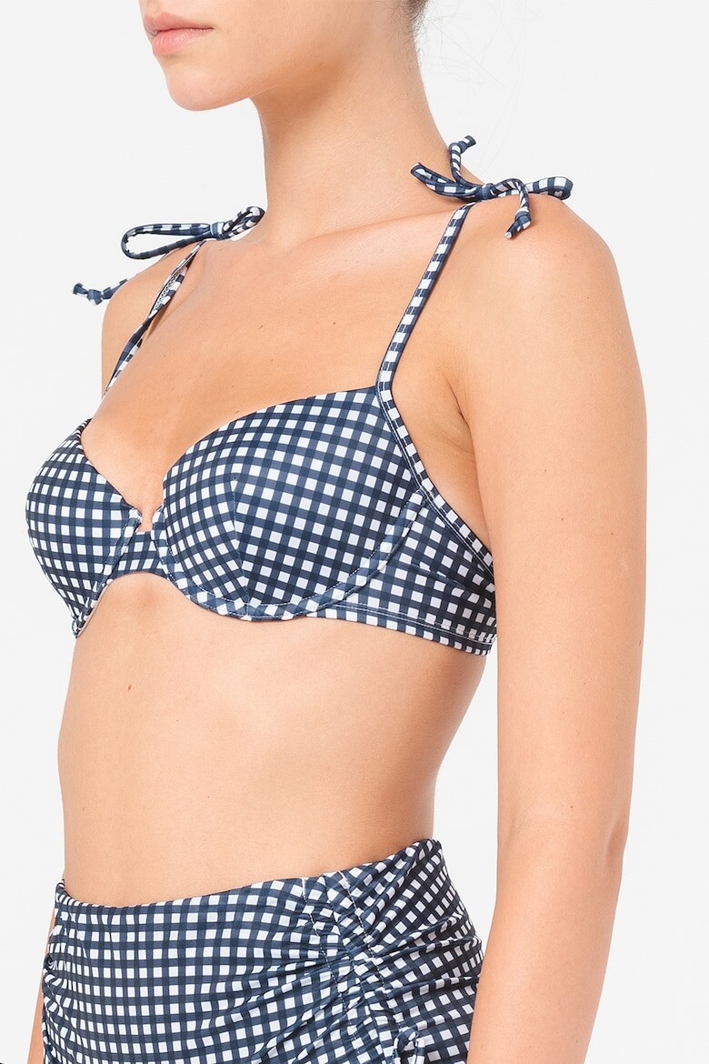 

Верх купальника Seychelles в клетку Hunkemoller, белый