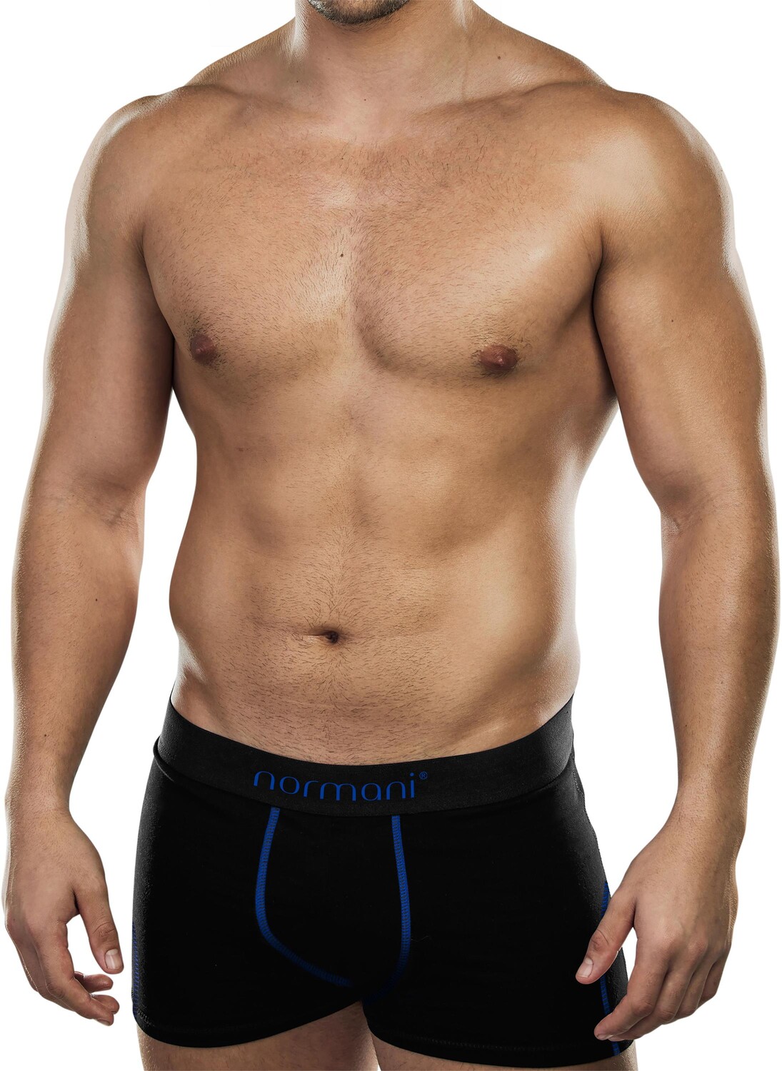 

Боксеры normani 6 weiche Boxershorts aus Baumwolle, темно-синий