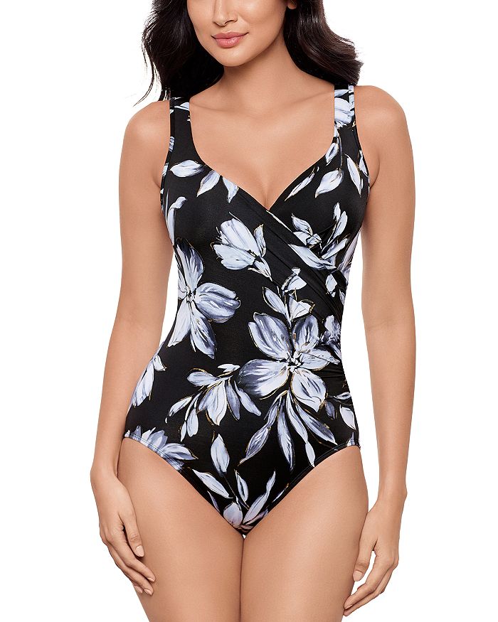 

Fiore Di Luna Купальник цельный It's A Wrap Miraclesuit, черный