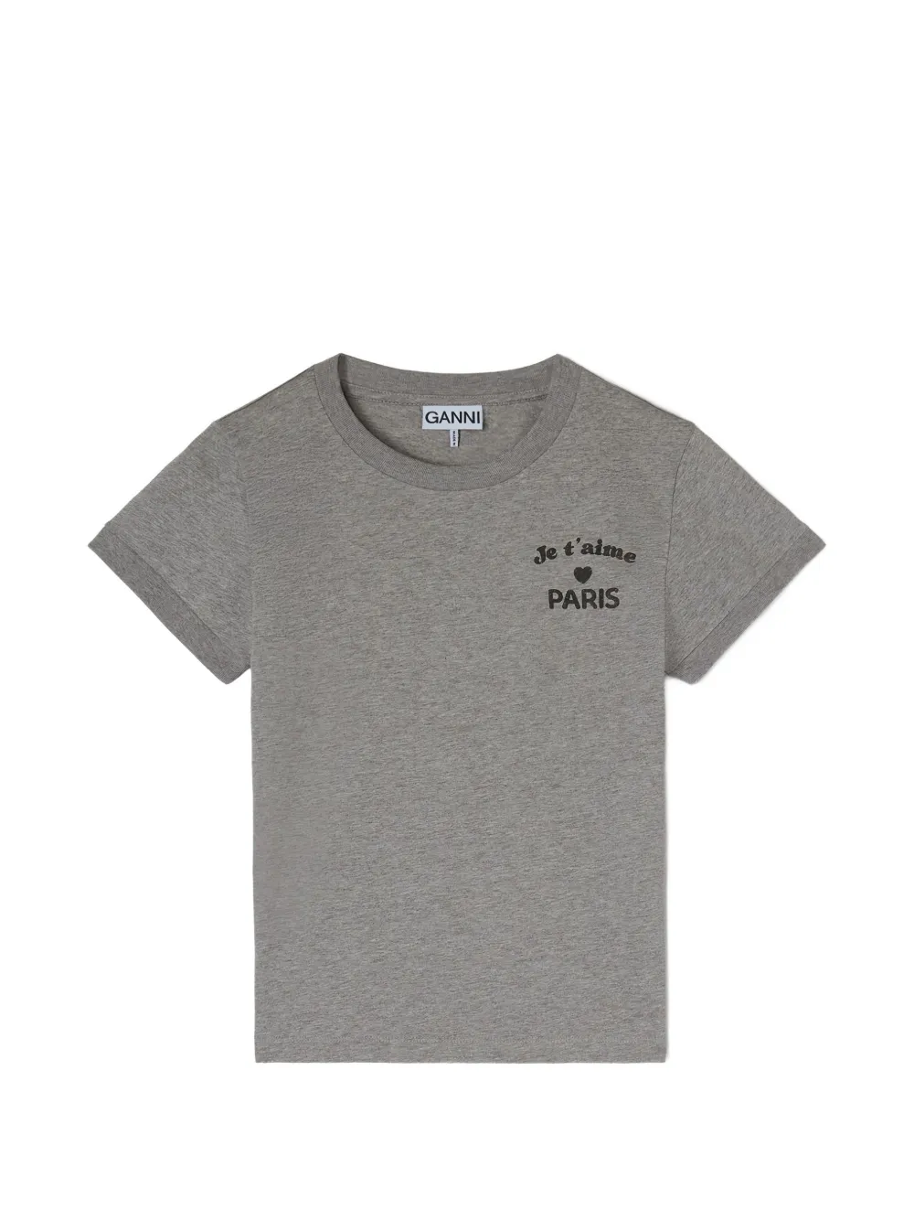 

Футболка Club Ganni, серый