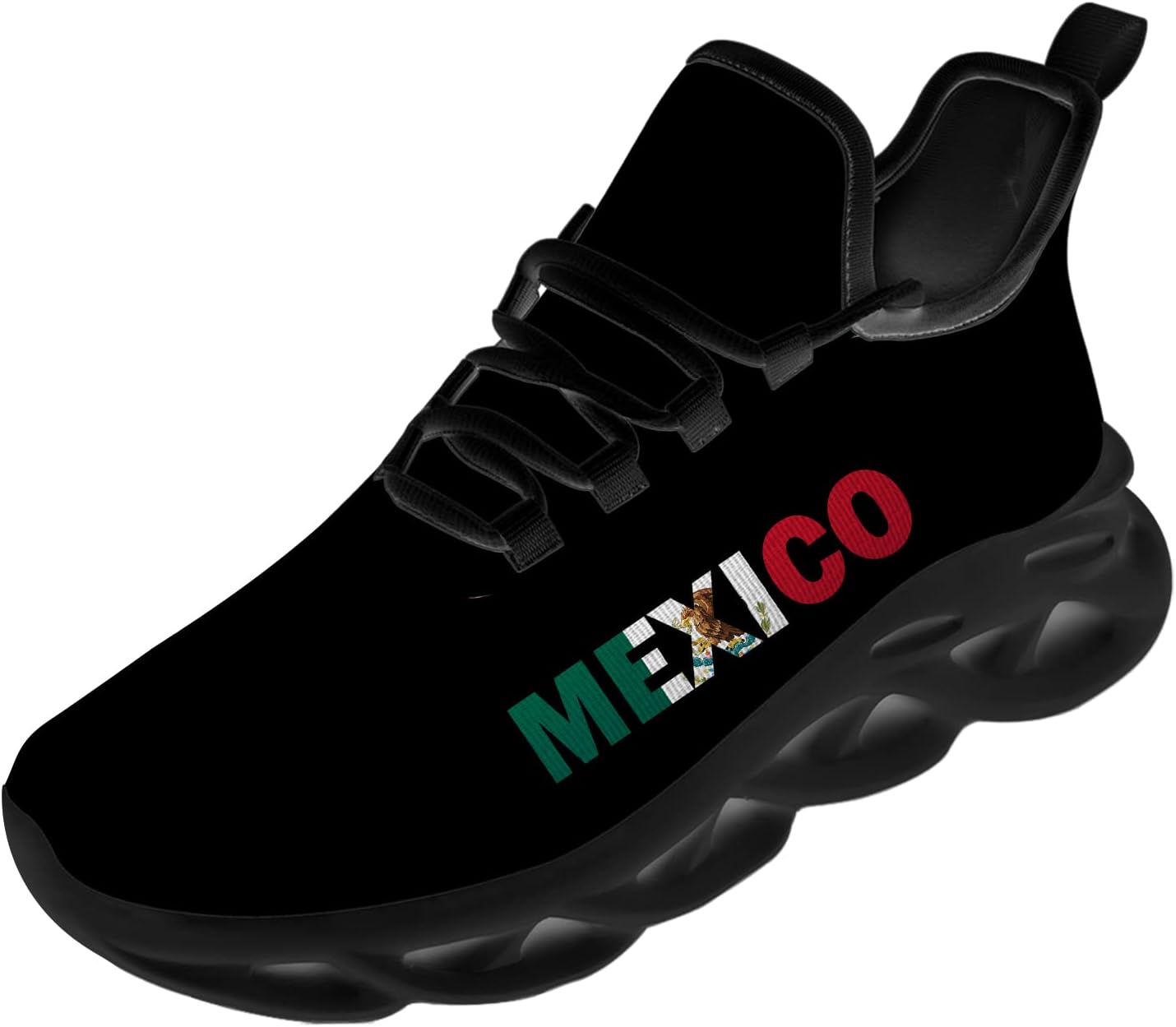 

Мужские и женские кроссовки Ciadoon Mexico для бега по дороге, нескользящие прогулочные, теннисные, для кросс-тренинга, подарочные, черный