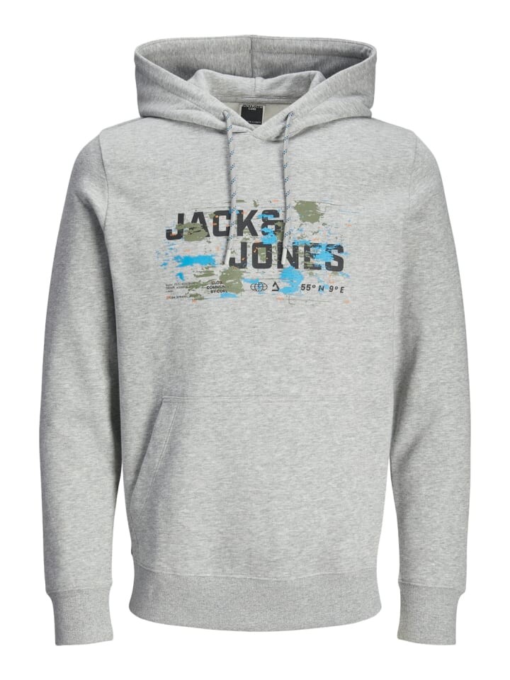 

Толстовка Jack & Jones JCOOUTDOOR LOGO, серый