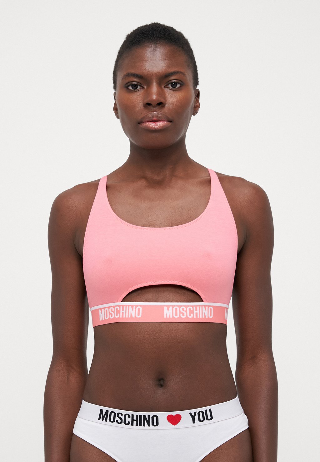 

Бюстье Moschino Underwear, розовый
