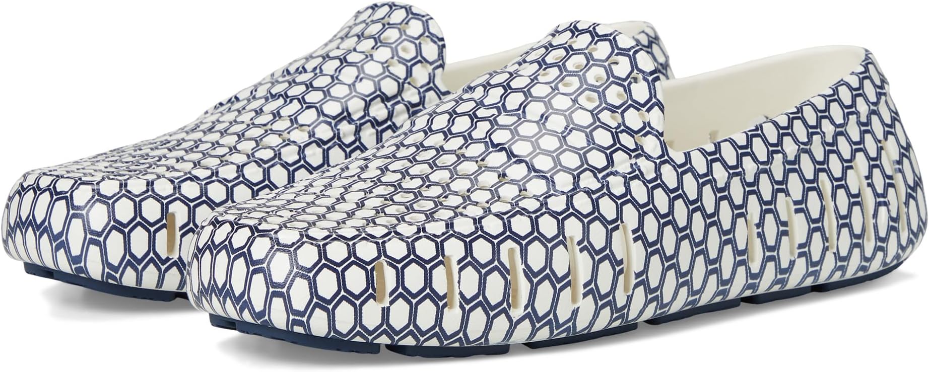 

Лоферы Floafers Country Club Driver Print, Navy White Hex/Navy
