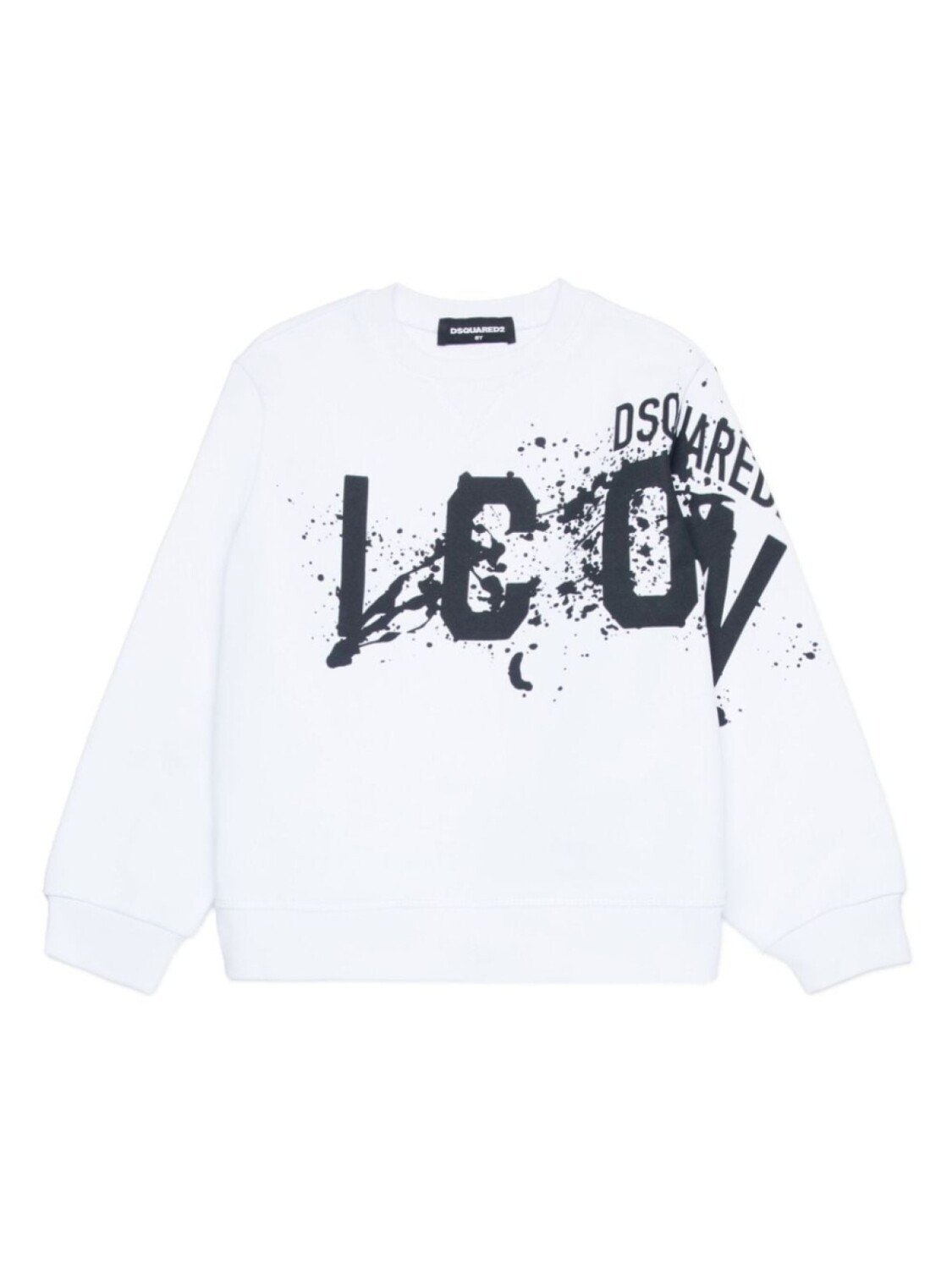 

Толстовка с принтом Icon Dsquared2 Kids, белый