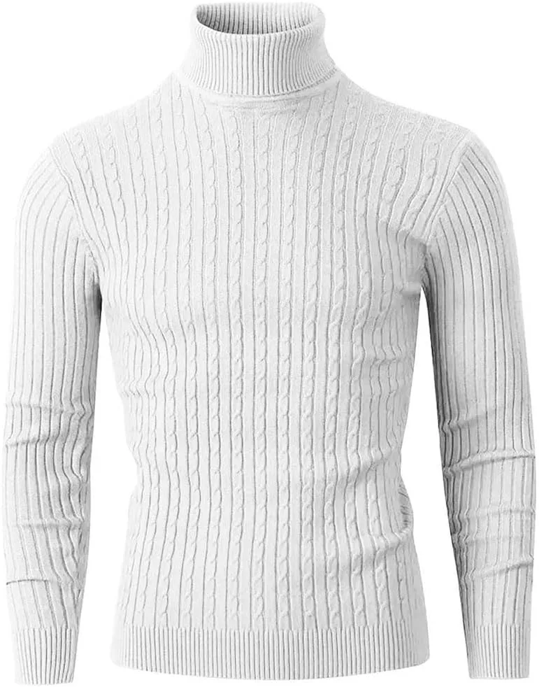 Мужской пуловер Casual Slim Fit — фото 4