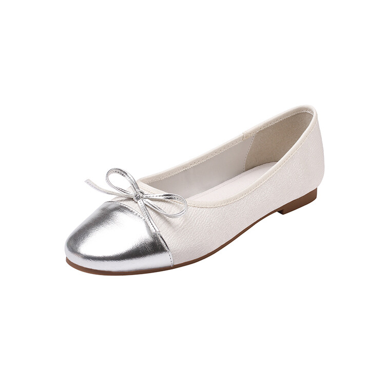 

Туфли женские повседневные Women's Casual Shoes Women's Balletcat, цвет Pearl White