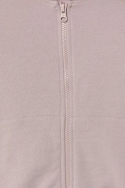 Кофта детская на молнии хлопковая United Colors of Benetton, розовый — фото 3