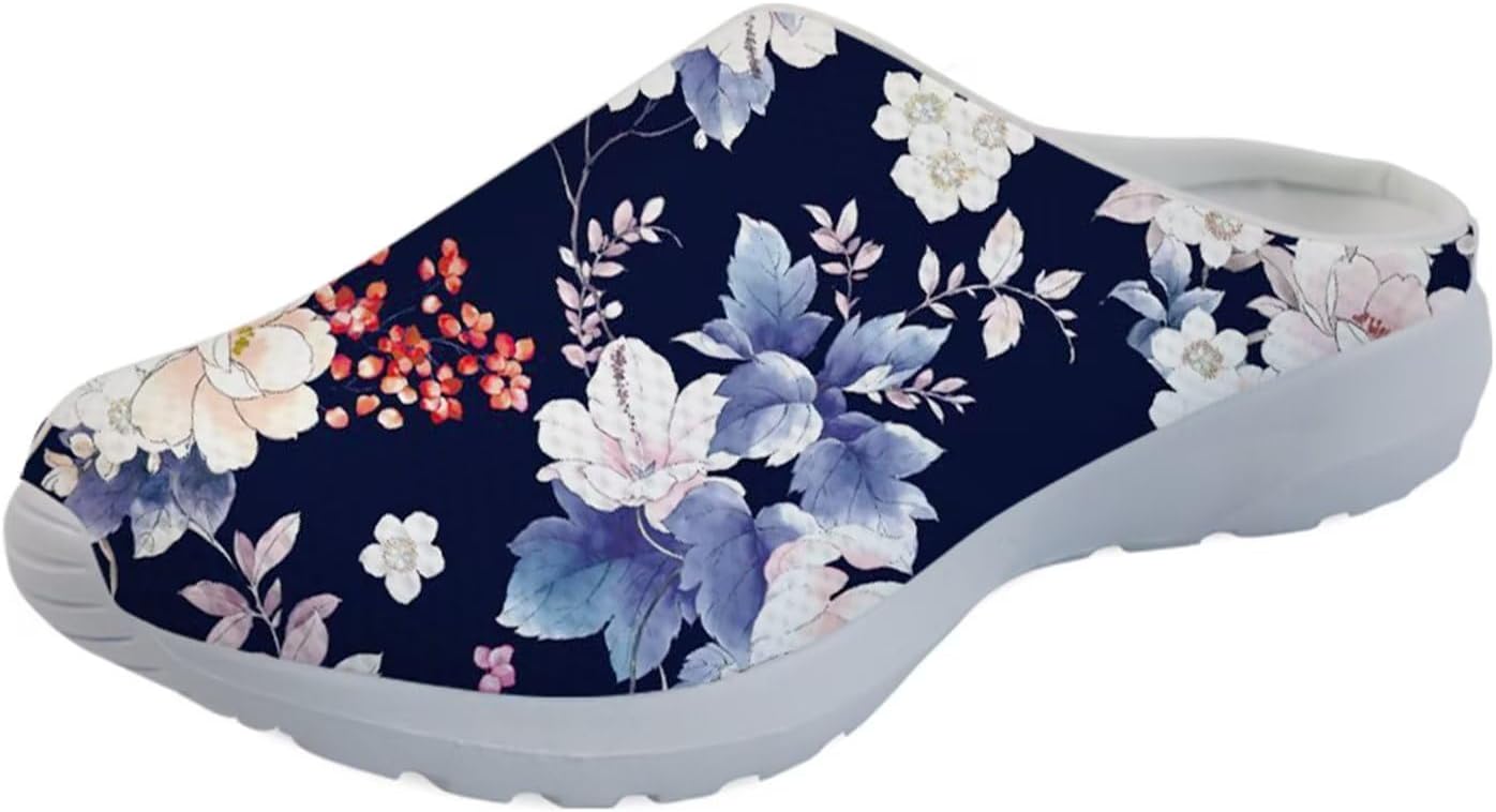 

Мужские сандалии GLENLCWE Green Spider Cobweb, женские прогулочные мюли, кроссовки, садовые кломпы на Хэллоуин, легкая водная обувь для душа, удобная обувь, Retro Peony