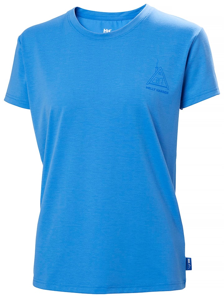 

Функциональная рубашка Skog Graphic Tee Helly Hansen, синий