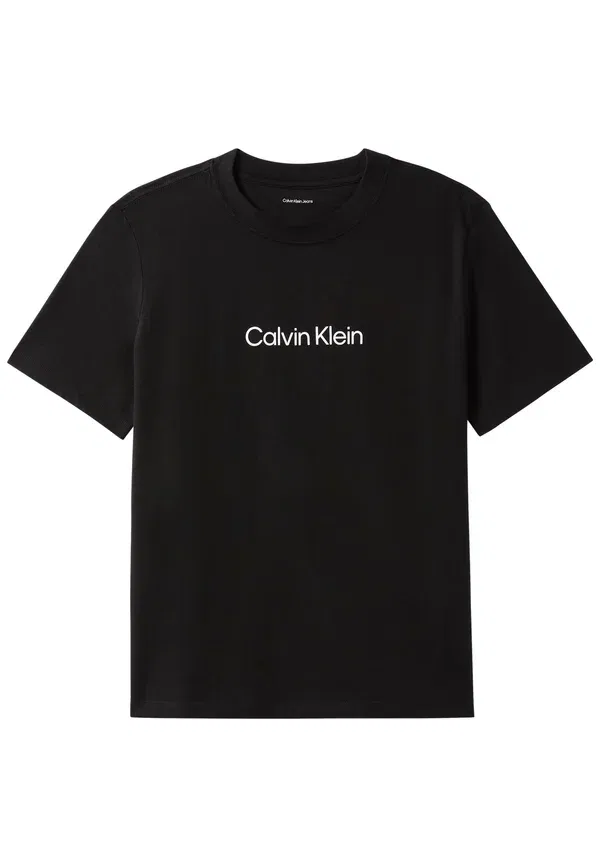 Футболка Calvin Klein Classic standard logo tee print, черный — фото 4