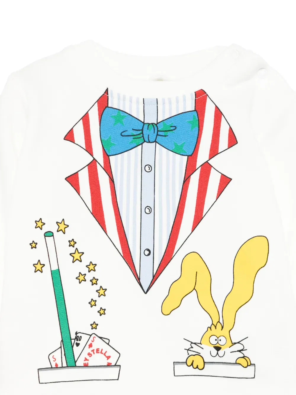 Толстовка с графическим принтом Stella Mccartney Kids, белый — фото 3