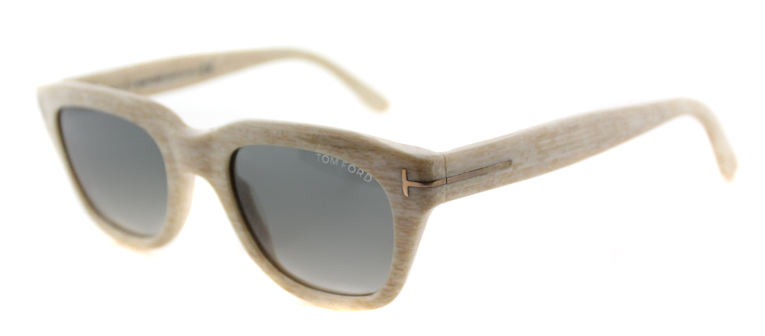 

Солнцезащитные очки Tom Ford Snowdon TF 237 60B унисекс прямоугольной формы, цвет biege horn