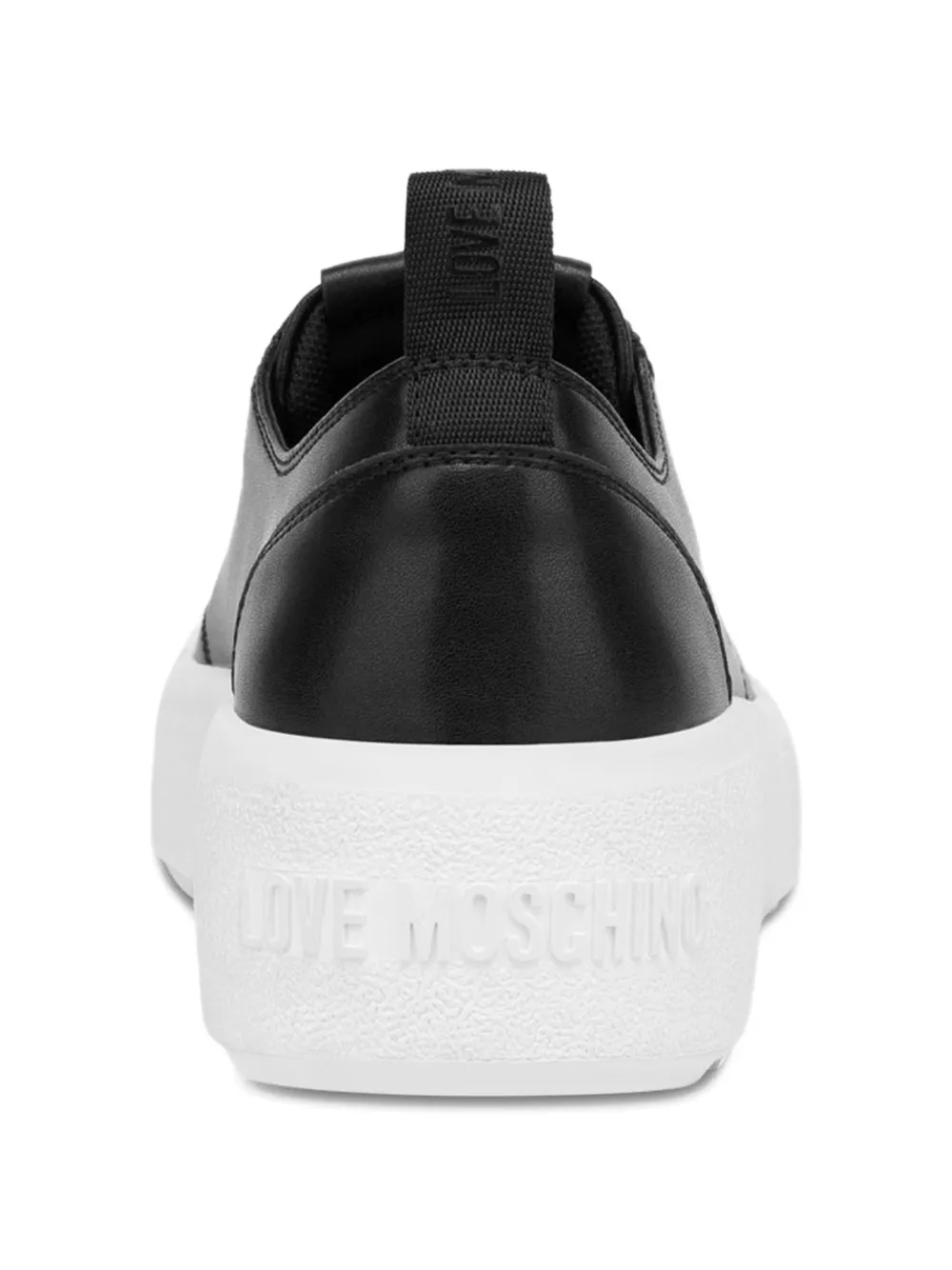 Кроссовки на шнуровке Love Moschino, черный — фото 3