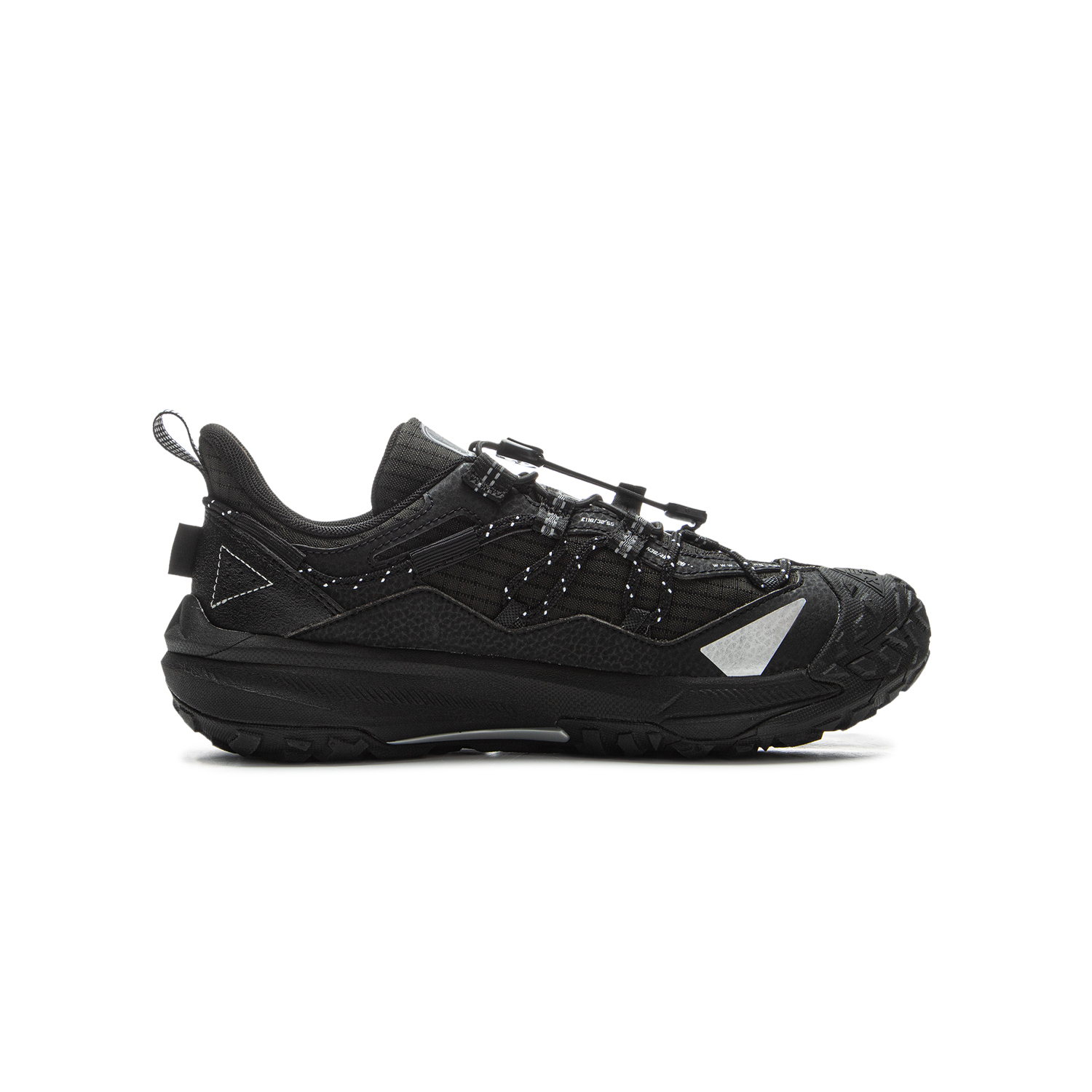 LINING YOUNG Детские уличные кроссовки outdoor с амортизацией и поддержкой black kids — фото 3